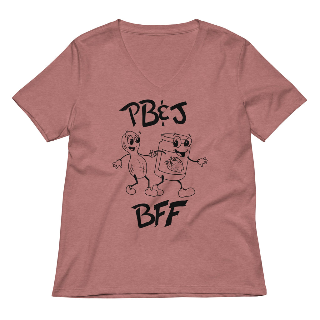 Peanut Butter And Jelly - BFF Women's V-Neck Tee product image 1