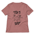 Peanut Butter And Jelly - BFF Women's V-Neck Tee product image 1