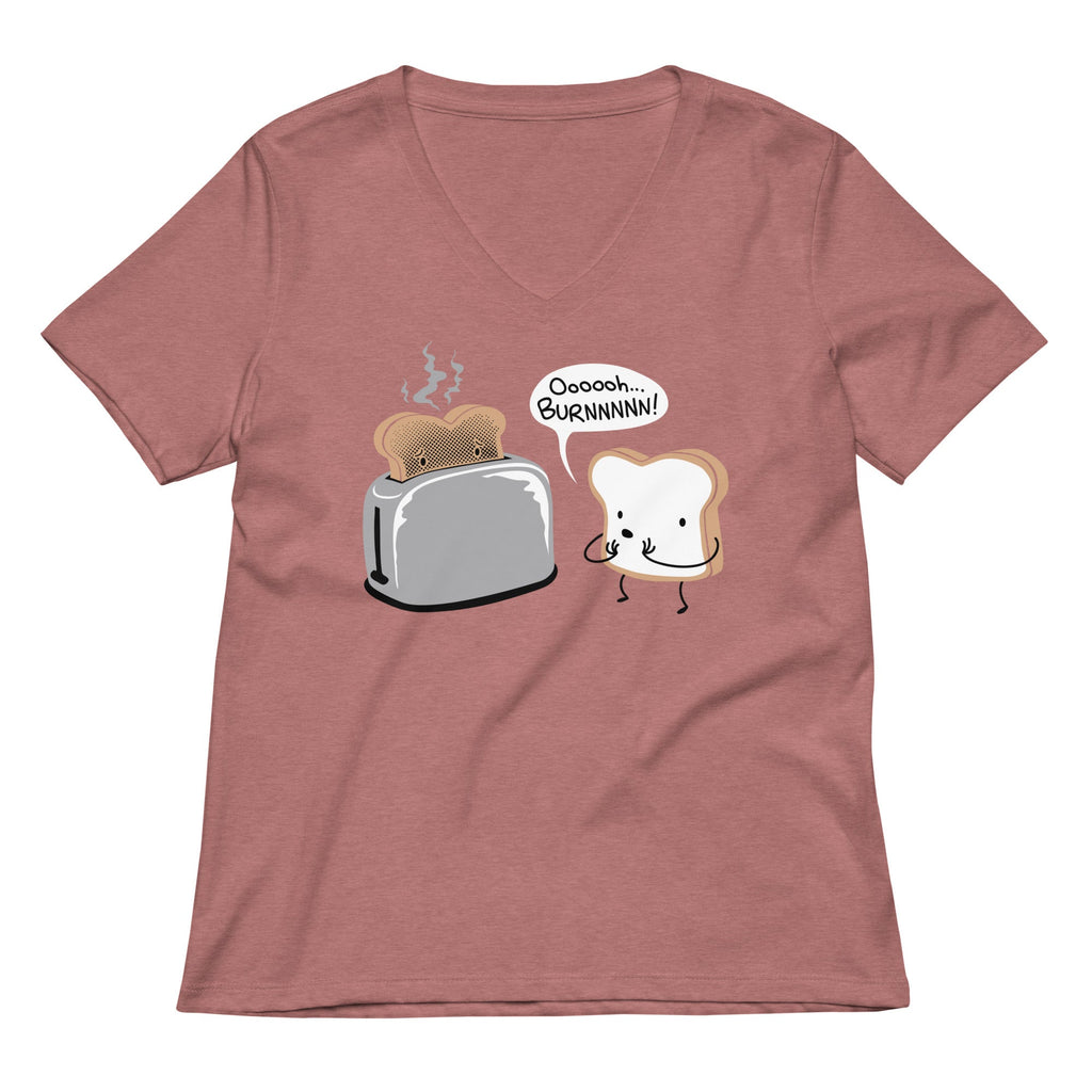 Oooooh...BURNNNNN! Women's V-Neck Tee product image 2