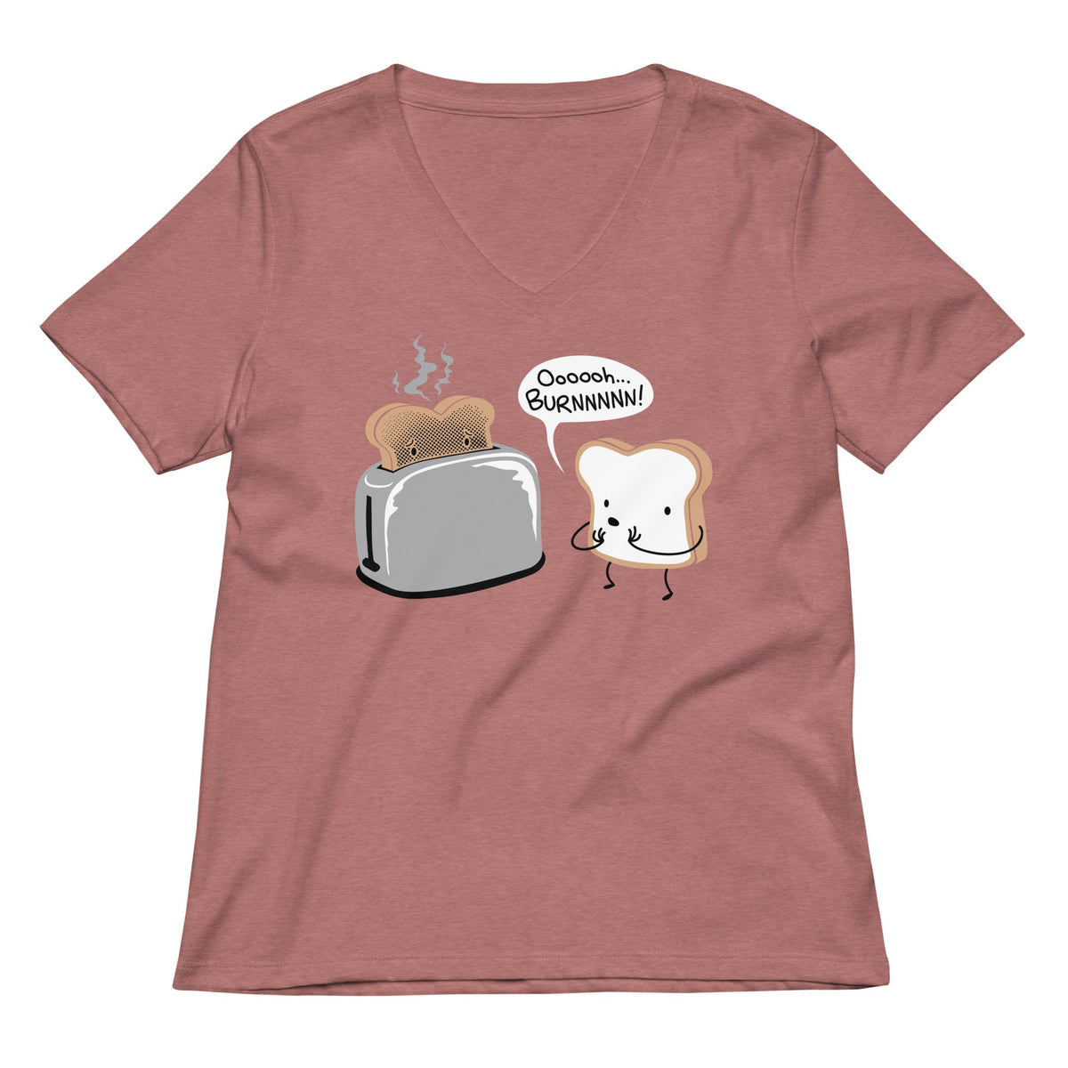 Oooooh...BURNNNNN! Women's V-Neck Tee product image 2