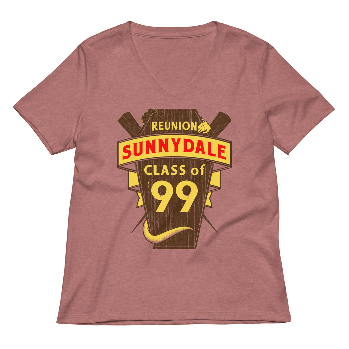 Sunnydale Reunion Women's V-Neck Tee product image 1