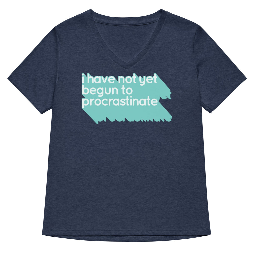 Not Begun To Procrastinate Women's V-Neck Tee product image 2