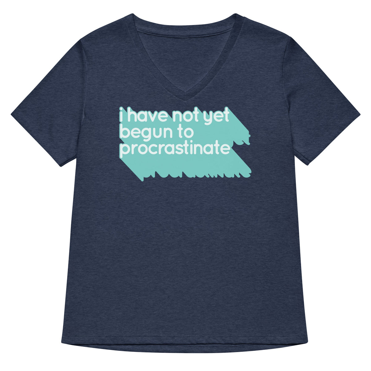 Not Begun To Procrastinate Women's V-Neck Tee product image 2