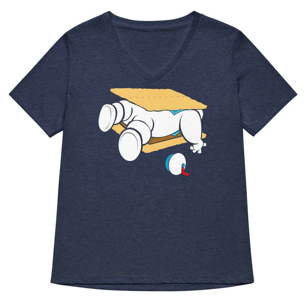 Stay S'more Women's V-Neck Tee product image 2