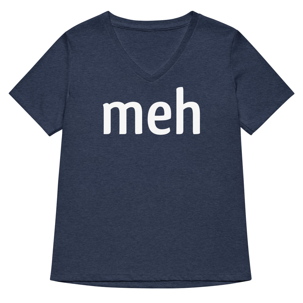 Meh Shirt Women's V-Neck Tee product image 2