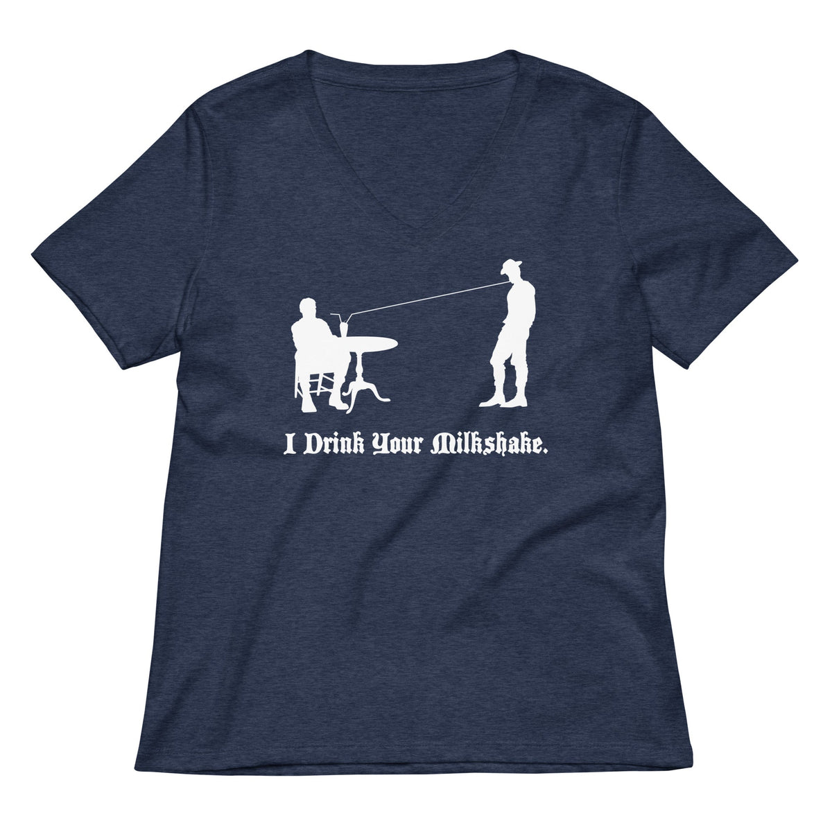 I Drink Your Milkshake Women's V-Neck Tee product image 3