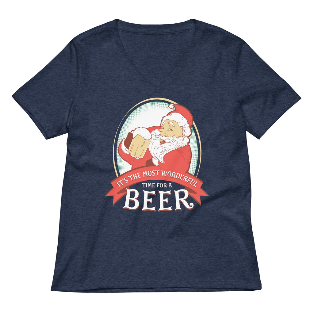 It's the Most Wonderful Time Women's V-Neck Tee product image 2