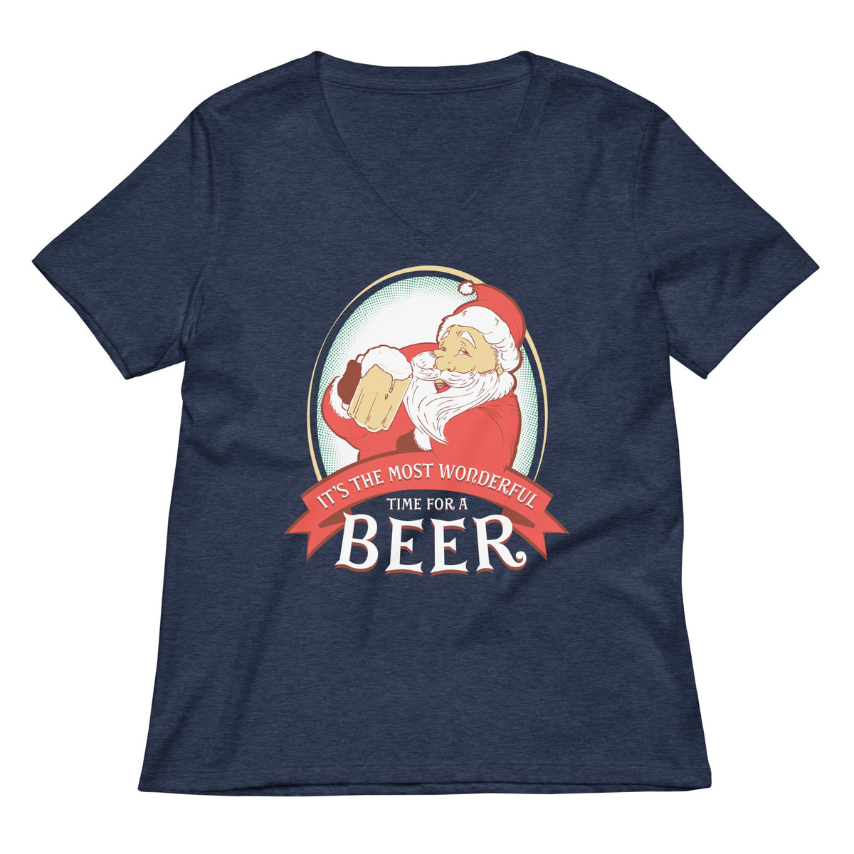 It's the Most Wonderful Time Women's V-Neck Tee product image 7