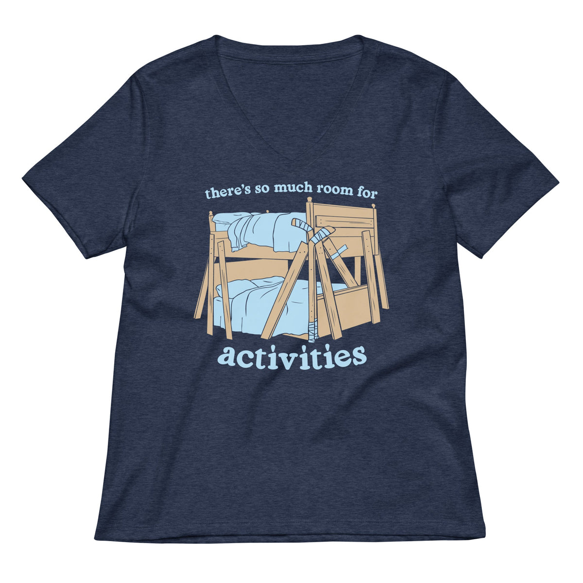 There's So Much Room Women's V-Neck Tee product image 2