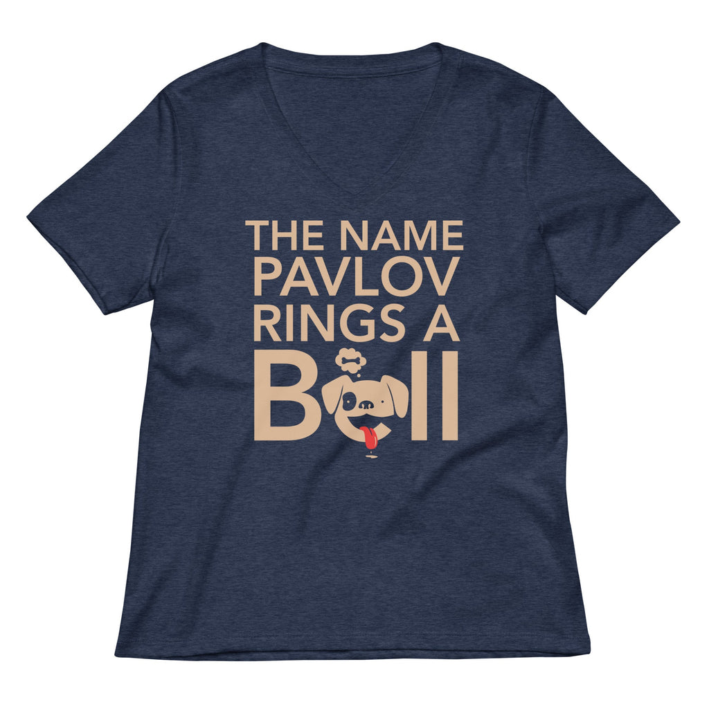 The Name Pavlov Rings A Bell Women's V-Neck Tee product image 2