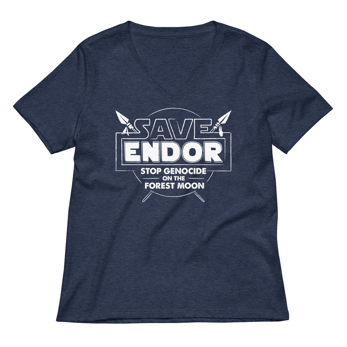 Save Endor Women's V-Neck Tee product image 2
