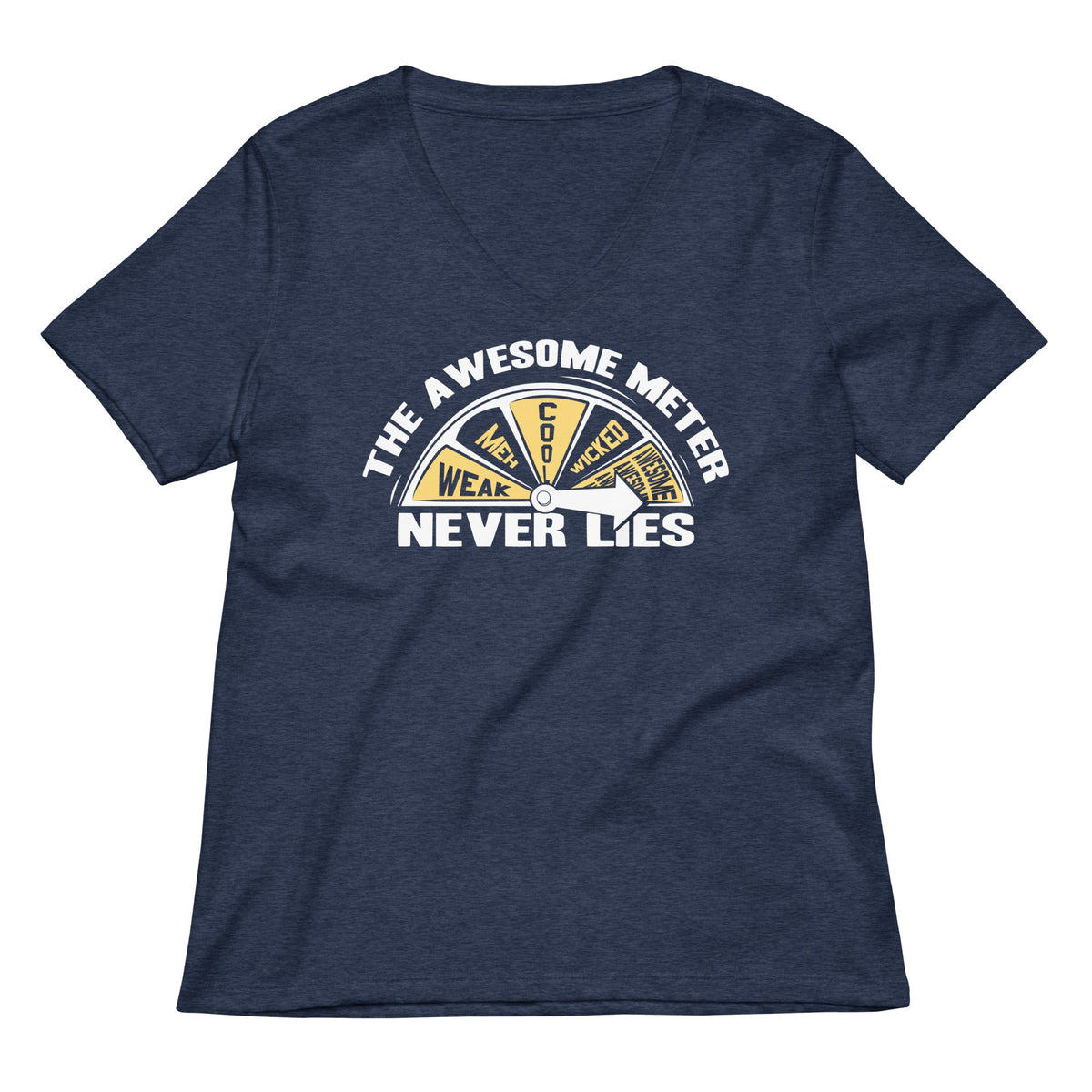 The Awesome Meter Women's V-Neck Tee product image 4