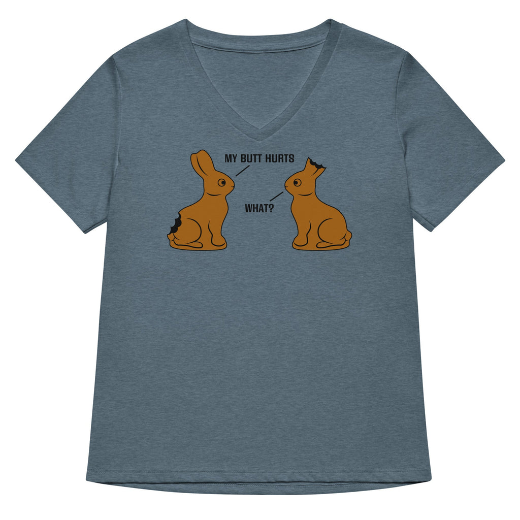 My Butt Hurts Women's V-Neck Tee product image 1