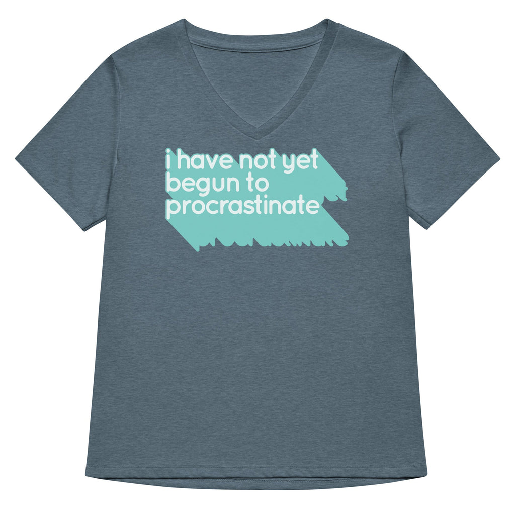 Not Begun To Procrastinate Women's V-Neck Tee product image 4