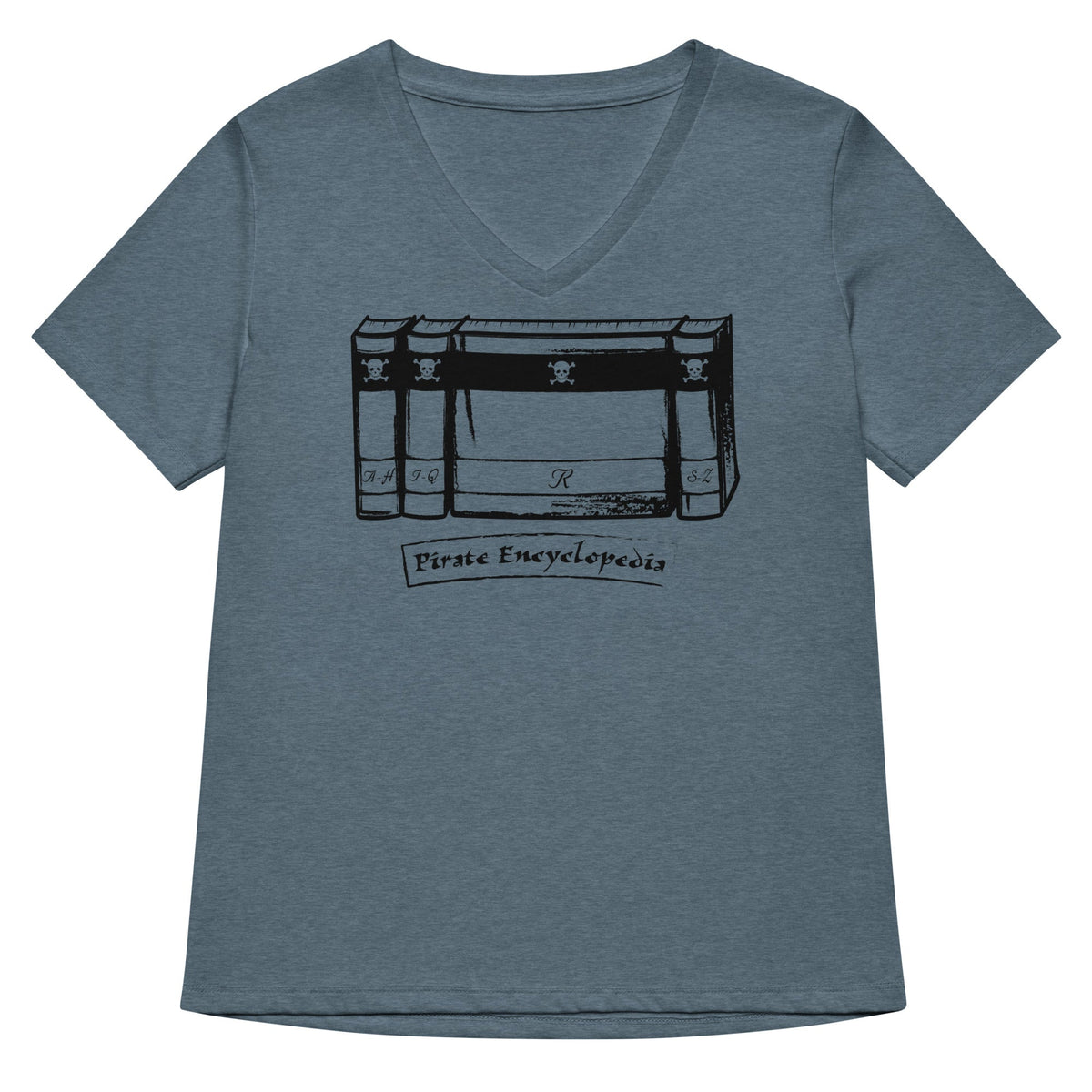 Pirate Encyclopedia Women's V-Neck Tee product image 2
