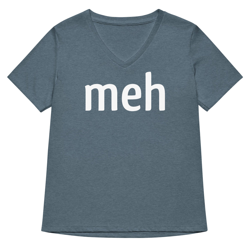 Meh Shirt Women's V-Neck Tee product image 4