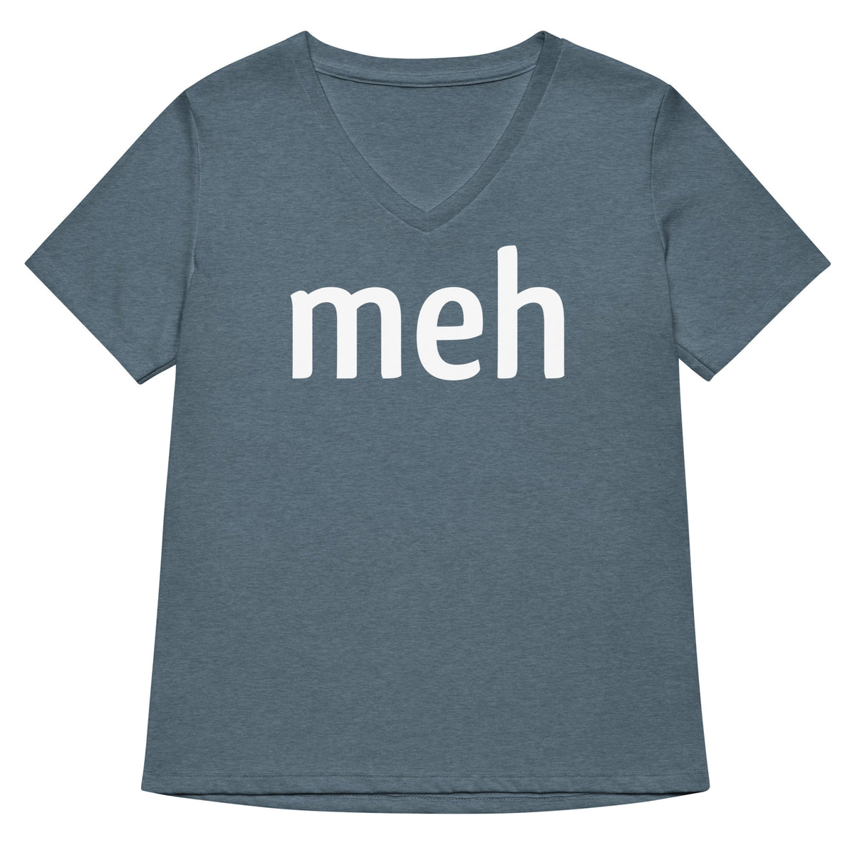 Meh Shirt Women's V-Neck Tee product image 4