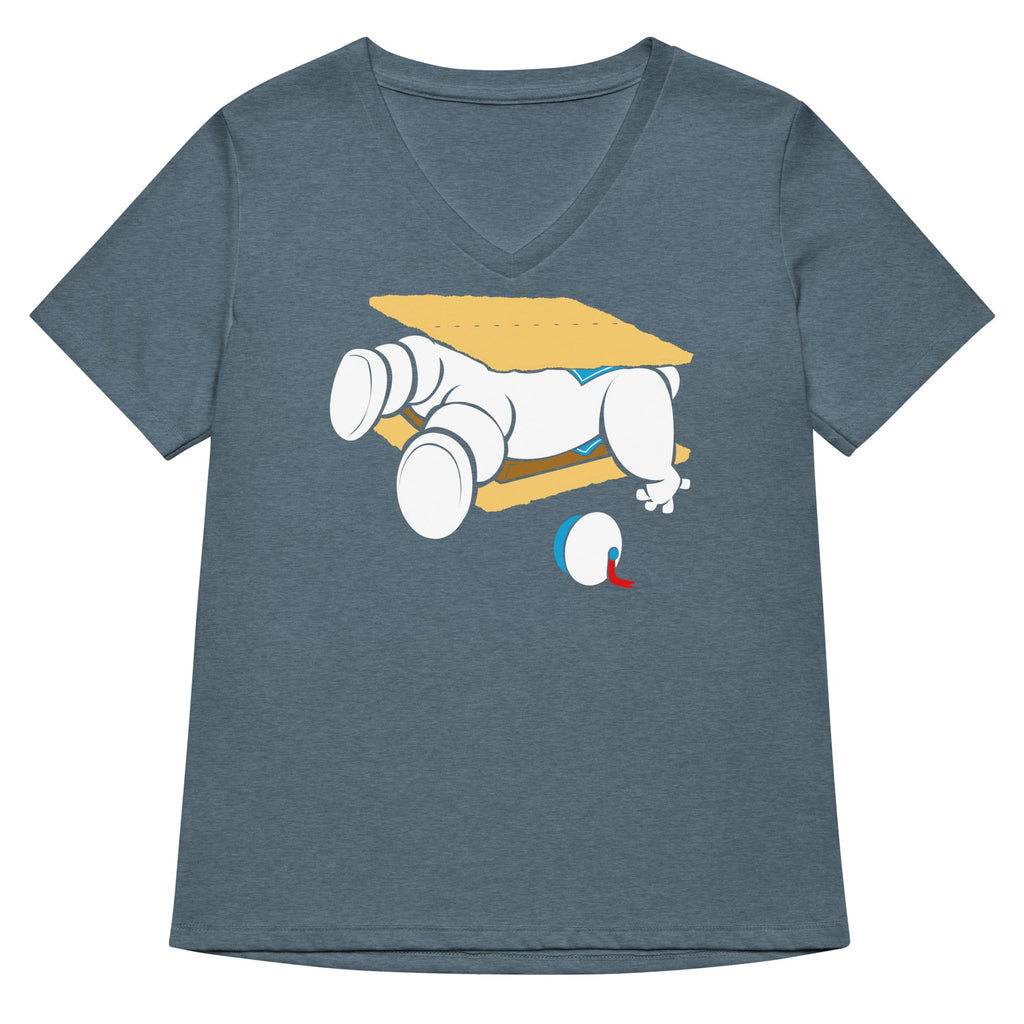 Stay S'more Women's V-Neck Tee product image 4