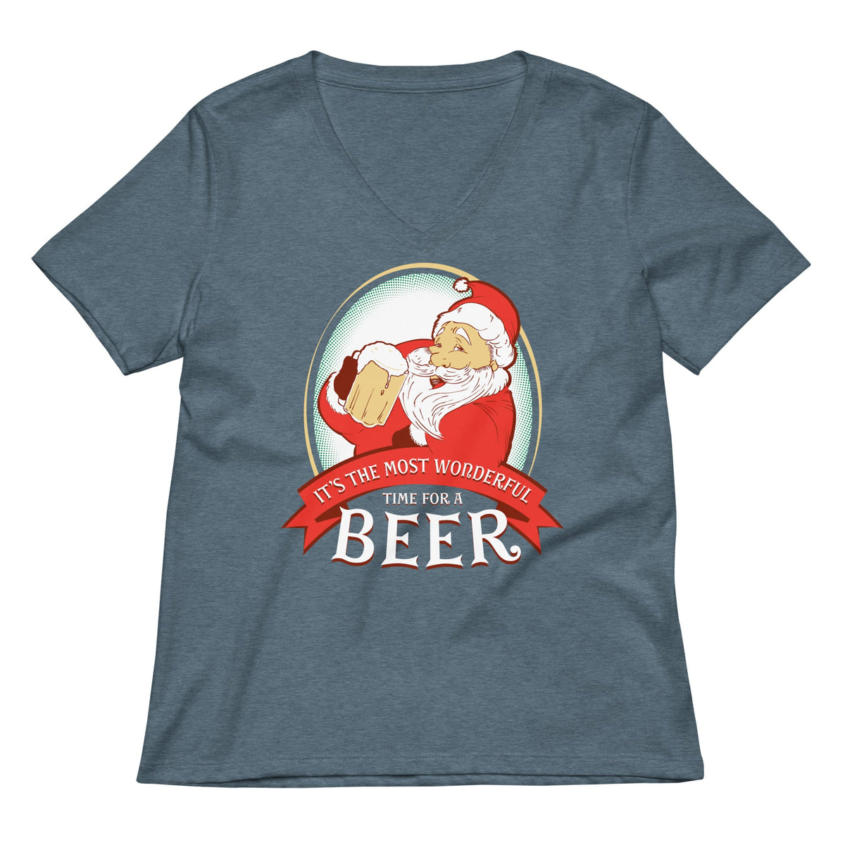 It's the Most Wonderful Time Women's V-Neck Tee product image 9