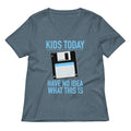 Kids Today Have No Idea What This Is Women's V-Neck Tee product image 1