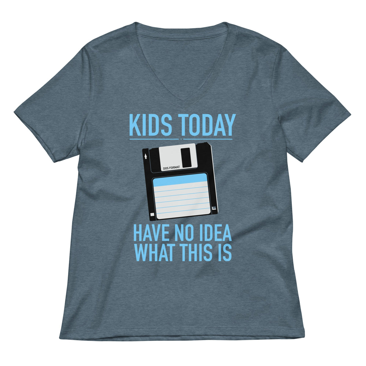 Kids Today Have No Idea What This Is Women's V-Neck Tee product image 1