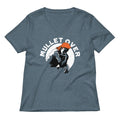 Mullet Over Women's V-Neck Tee product image 1
