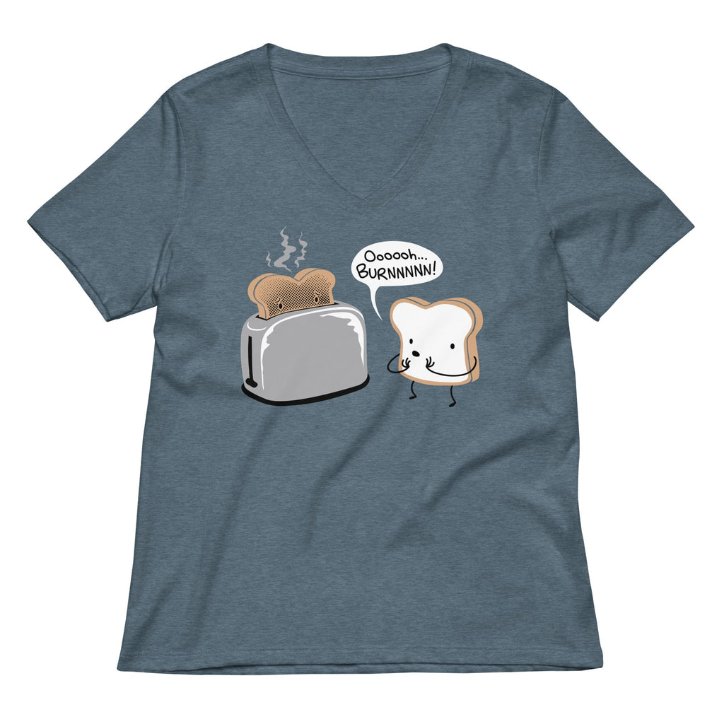 Oooooh...BURNNNNN! Women's V-Neck Tee product image 1