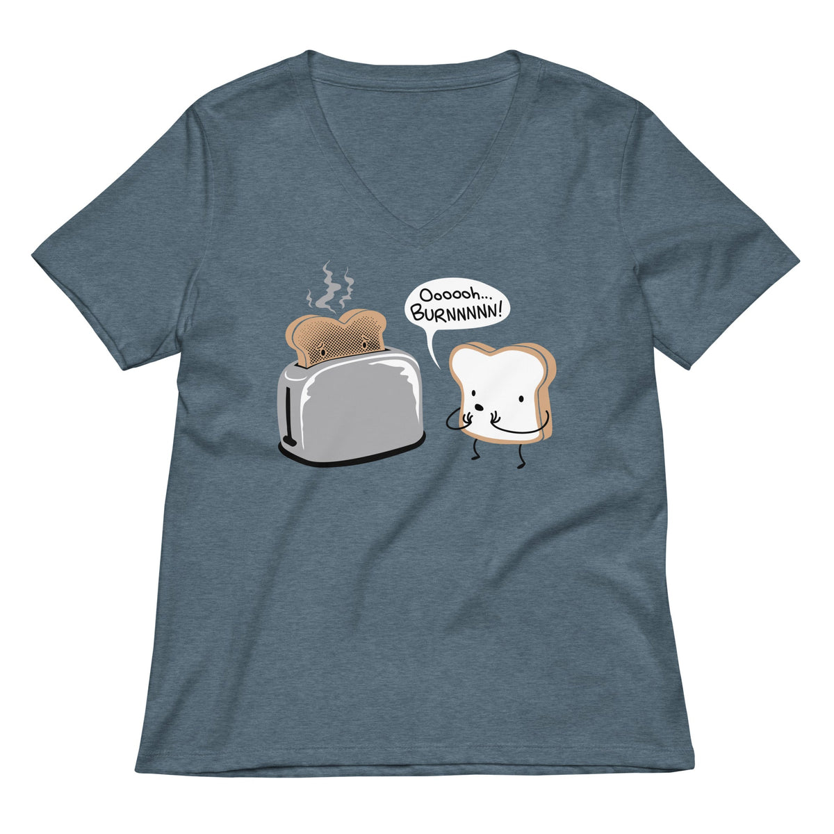Oooooh...BURNNNNN! Women's V-Neck Tee product image 1