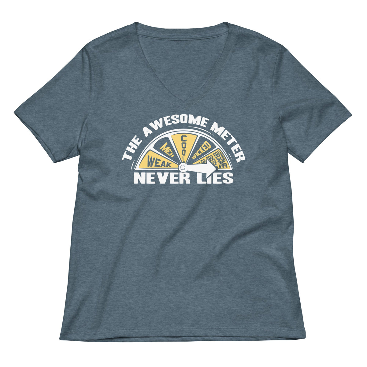 The Awesome Meter Women's V-Neck Tee product image 5