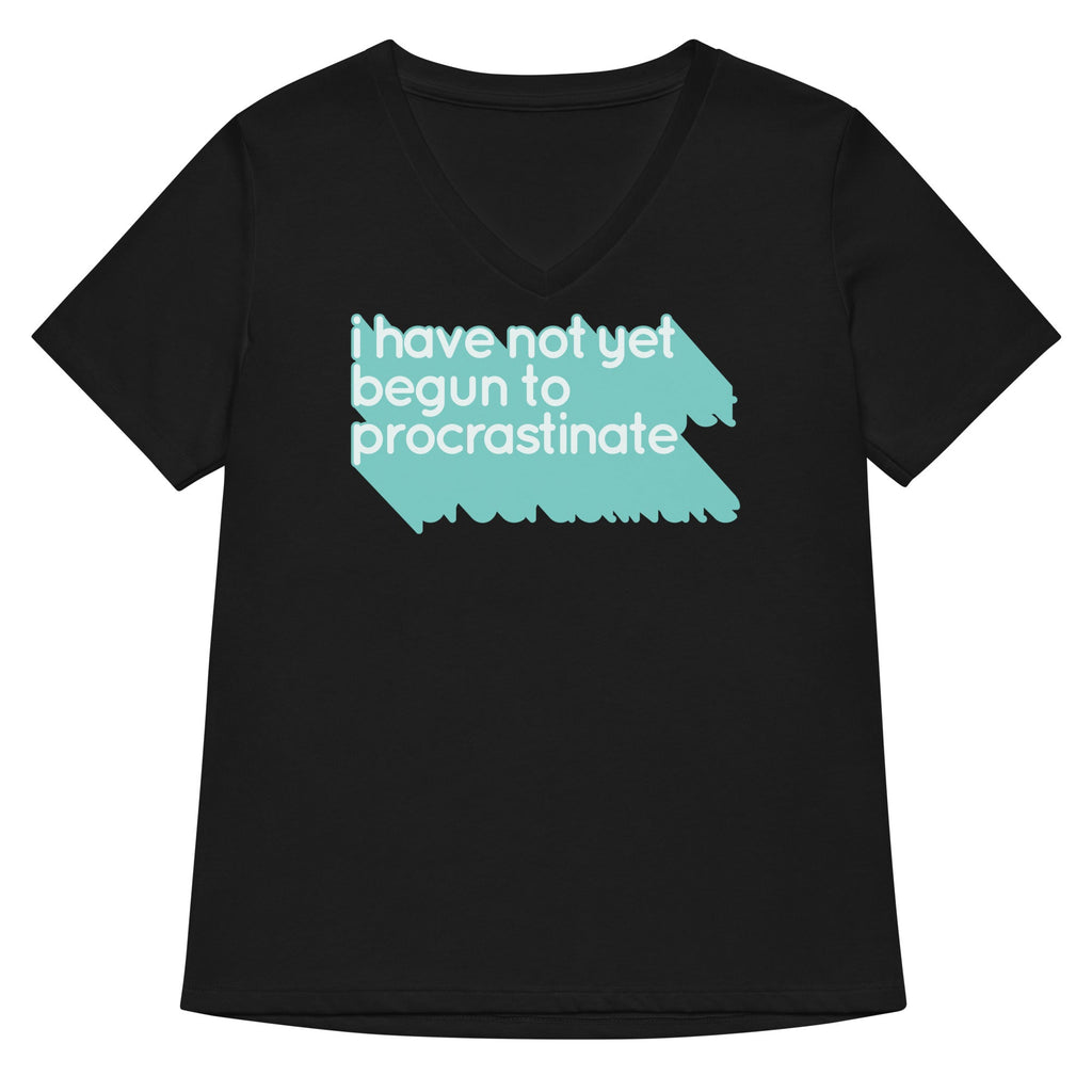 Not Begun To Procrastinate Women's V-Neck Tee product image 1