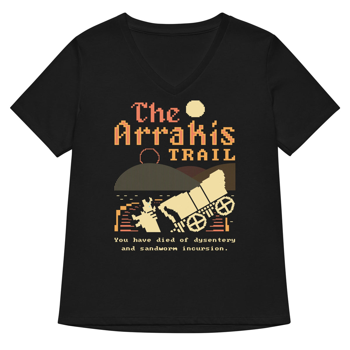 The Arrakis Trail Women's V-Neck Tee product image 1