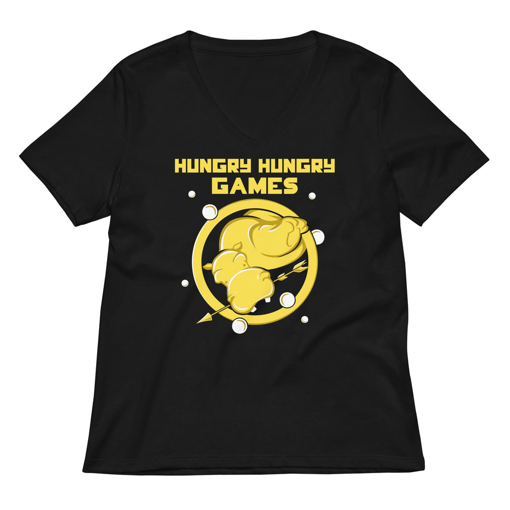 Hungry Games Women's V-Neck Tee product image 2