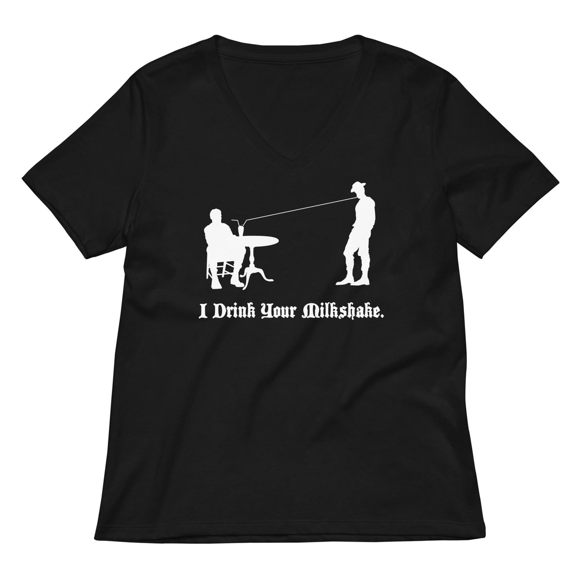 I Drink Your Milkshake Women's V-Neck Tee product image 2