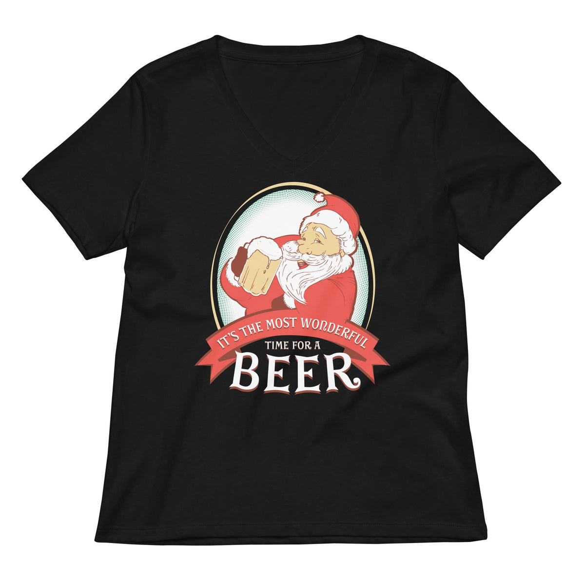 It's the Most Wonderful Time Women's V-Neck Tee product image 6