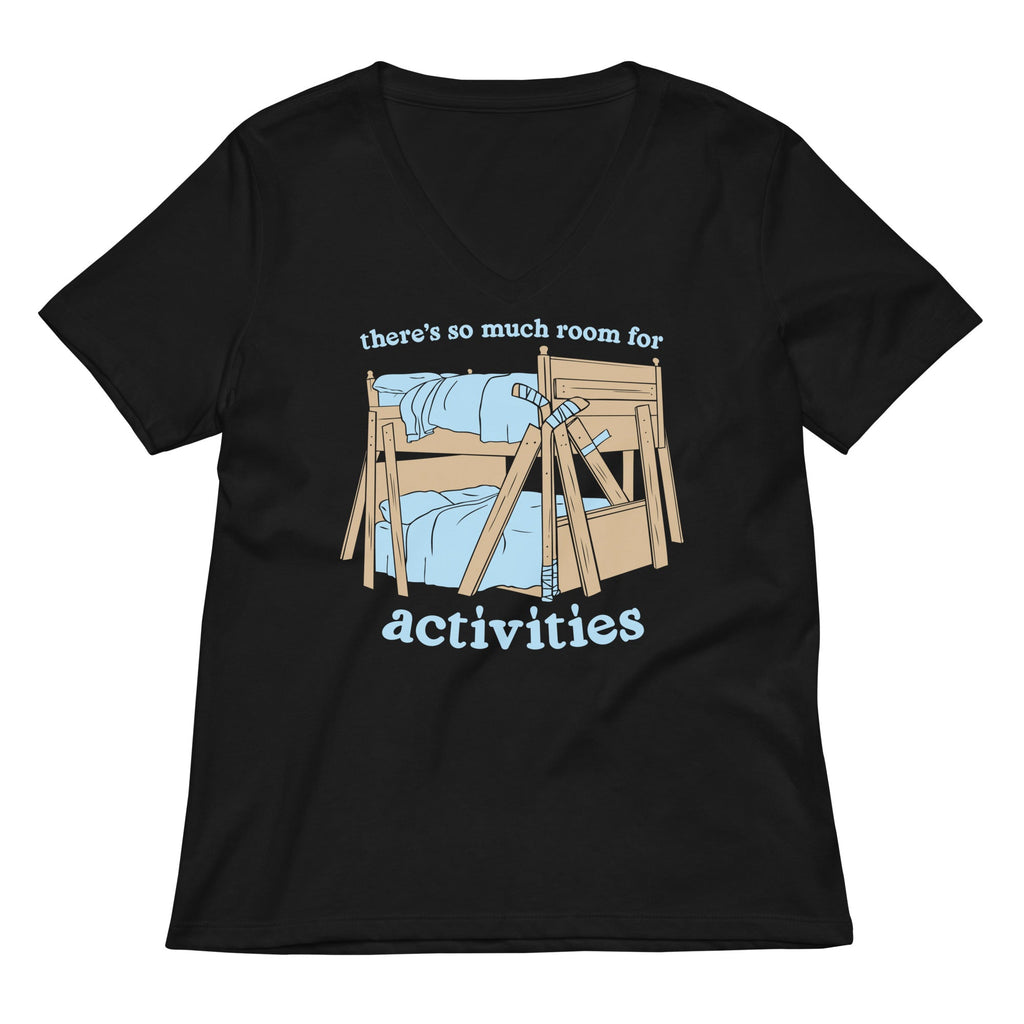 There's So Much Room Women's V-Neck Tee product image 1