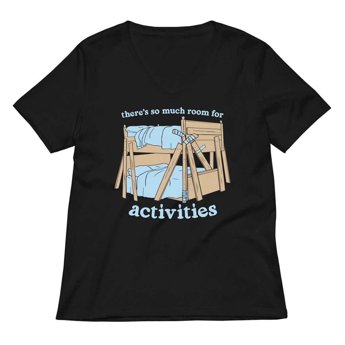 There's So Much Room Women's V-Neck Tee product image 1