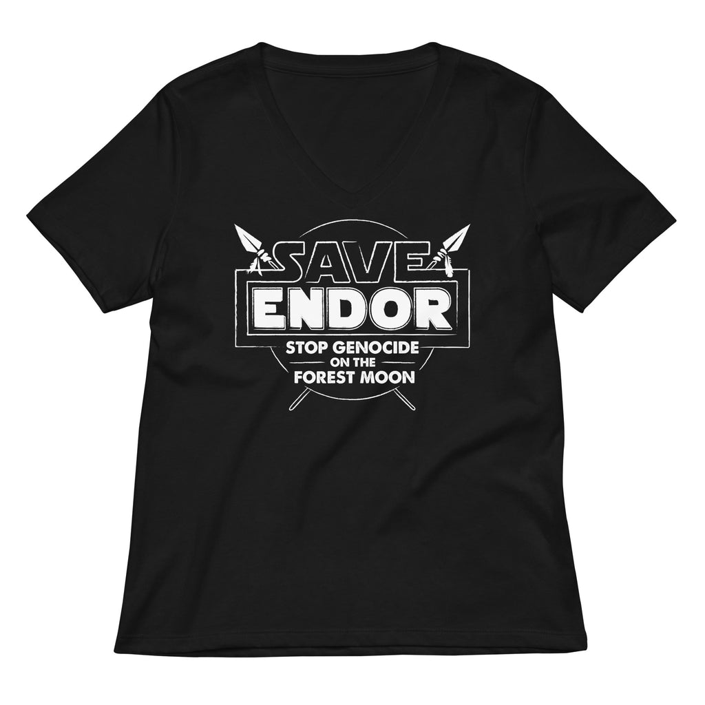 Save Endor Women's V-Neck Tee product image 1