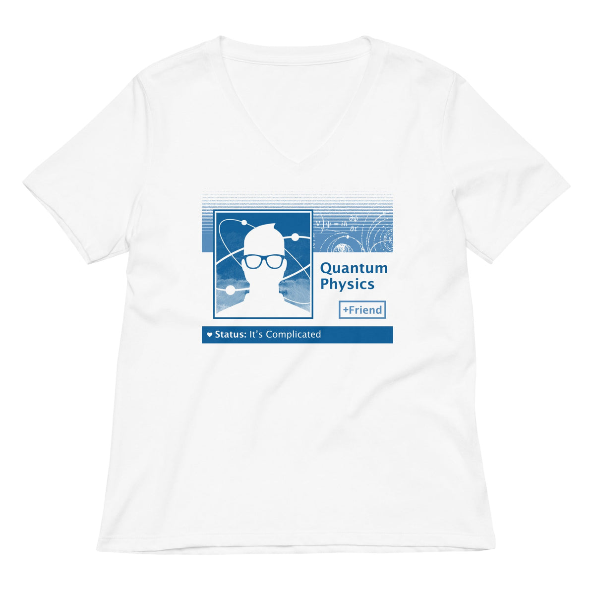 Quantum Physics: It's Complicated Women's V-Neck Tee product image 1