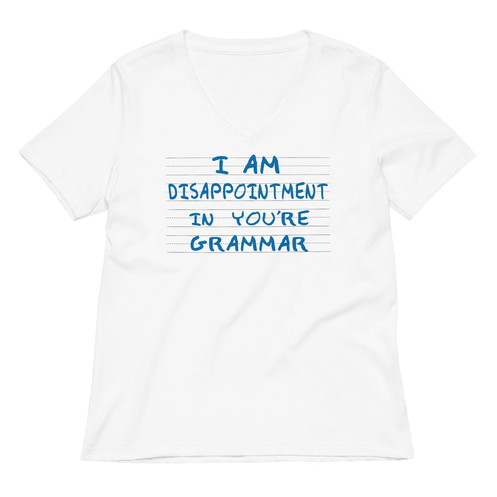 I Am Disappointment Women's V-Neck Tee product image 2