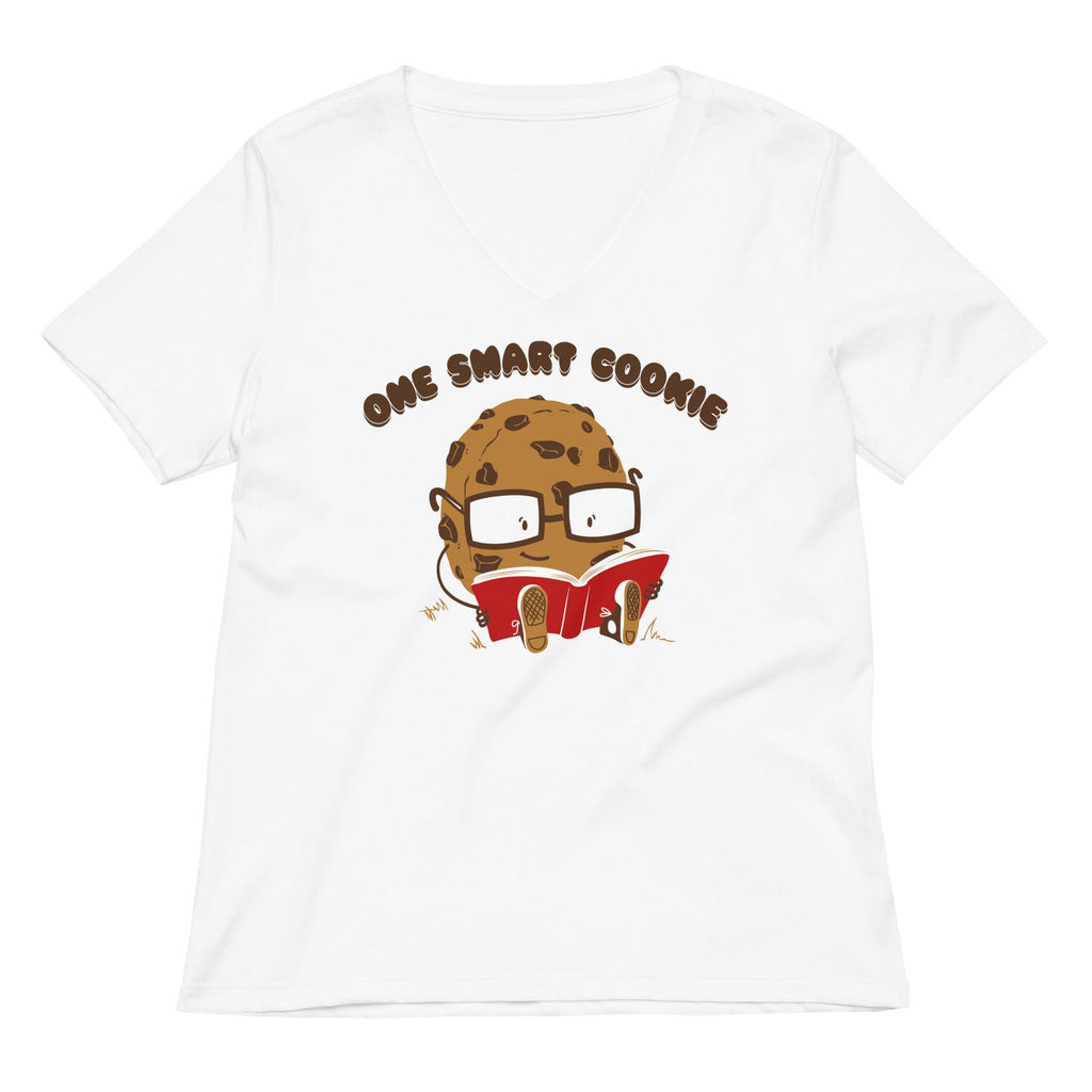 One Smart Cookie Women's V-Neck Tee product image 2