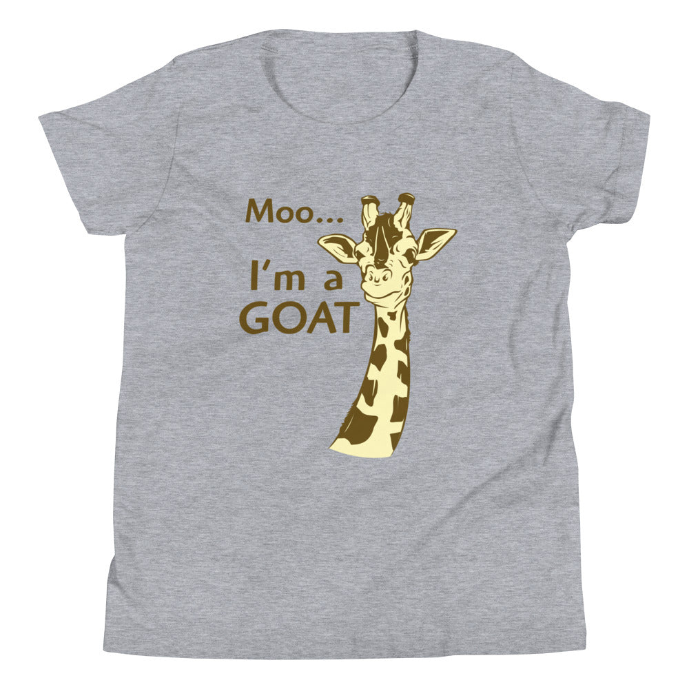 Moo, I'm A Goat Kid's Youth Tee product image 2