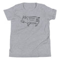 Tasty Pig Cuts Kid's Youth Tee product image 1