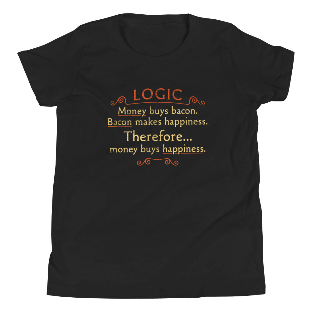 Money Buys Happiness Kid's Youth Tee product image 2