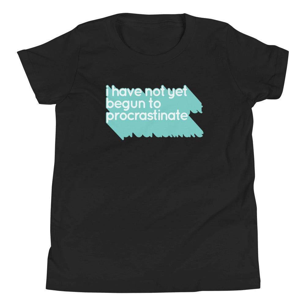 Not Begun To Procrastinate Kid's Youth Tee product image 2