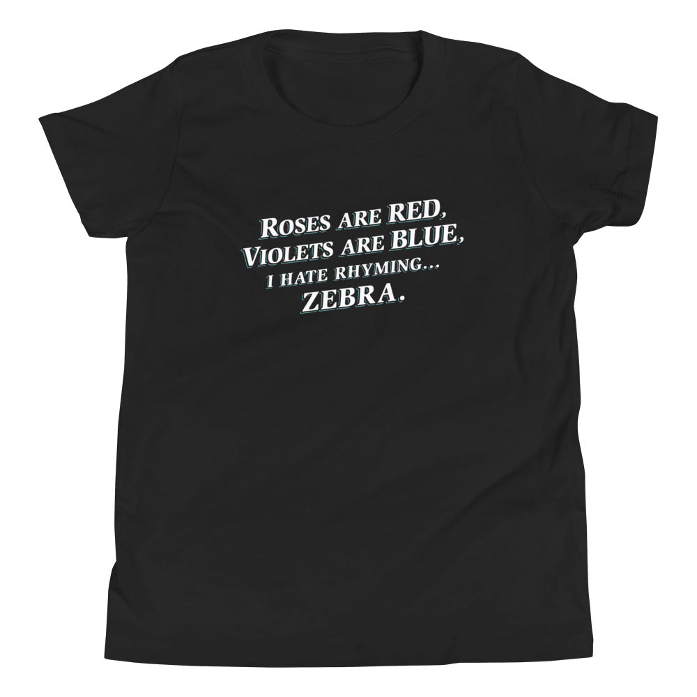 I Hate Rhyming Kid's Youth Tee product image 2