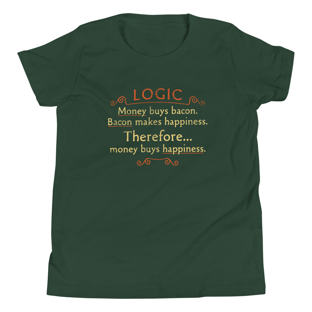 Money Buys Happiness Kid's Youth Tee product image 3