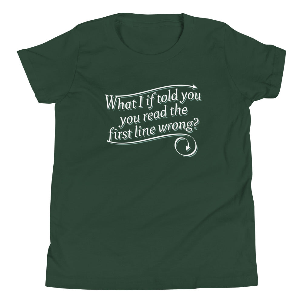 What I If Told You Kid's Youth Tee product image 4