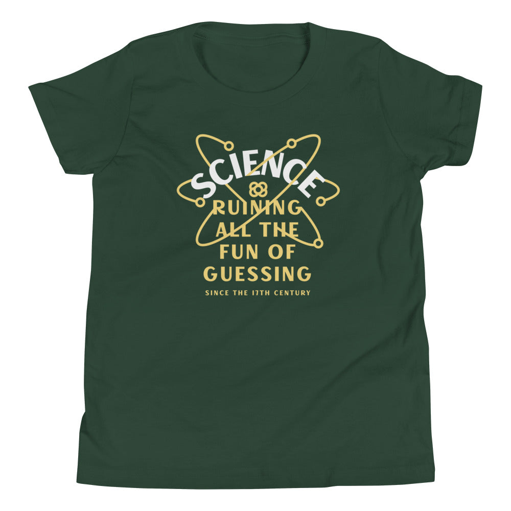 Science Ruining All The Fun Of Guessing Kid's Youth Tee product image 4