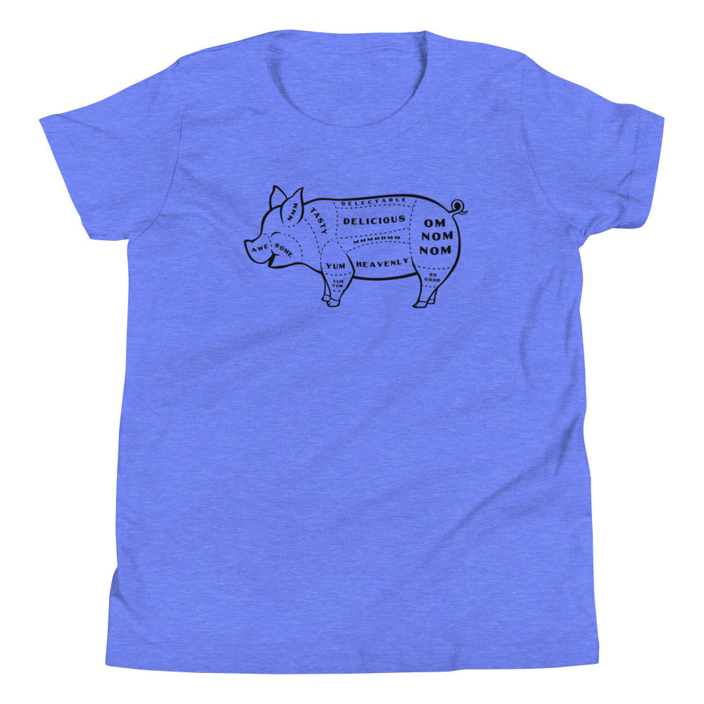 Tasty Pig Cuts Kid's Youth Tee product image 4
