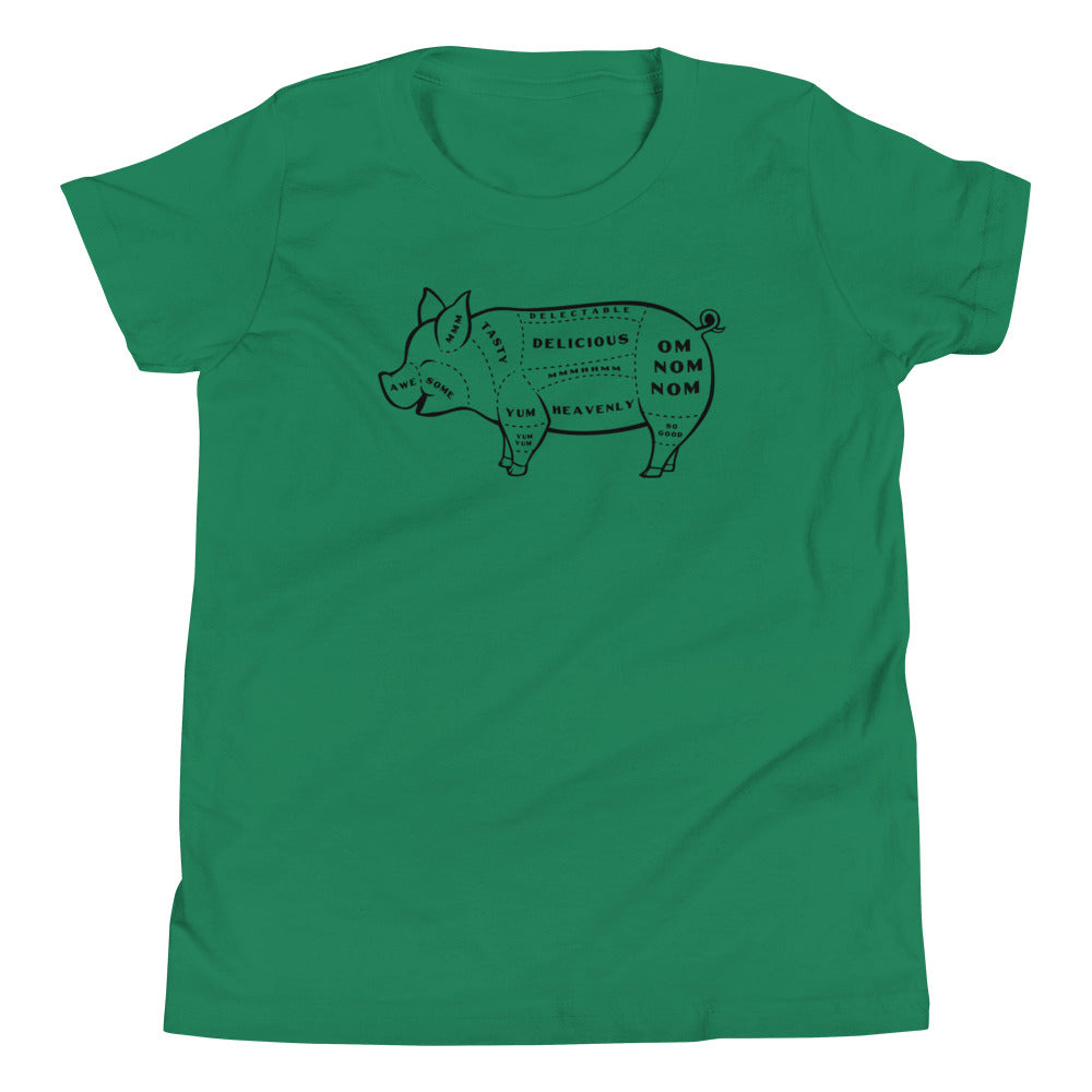 Tasty Pig Cuts Kid's Youth Tee product image 3